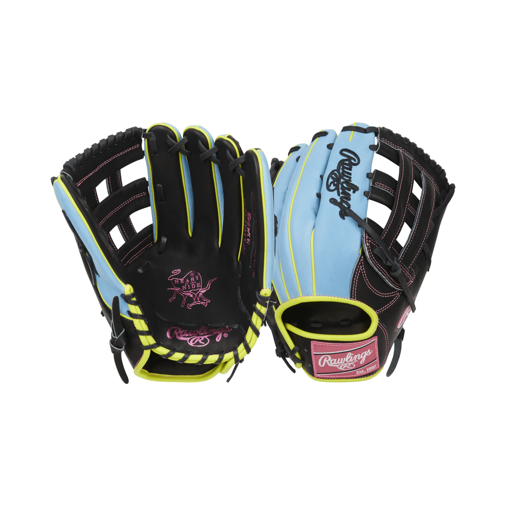Rawlings Heart Of the Hide Color Sync 8.0 Limited Edition RPRO3039-6BCB 12.75" RHT - Image 3
