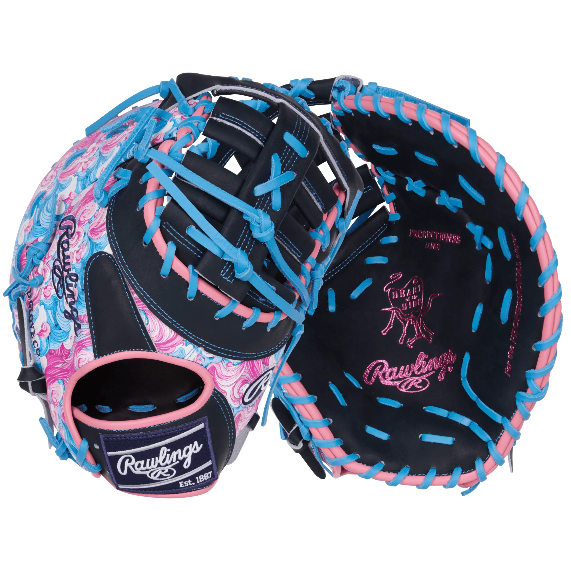 Rawlings Heart of the Hide Colorsync 9.0 First Base Mitt 13"