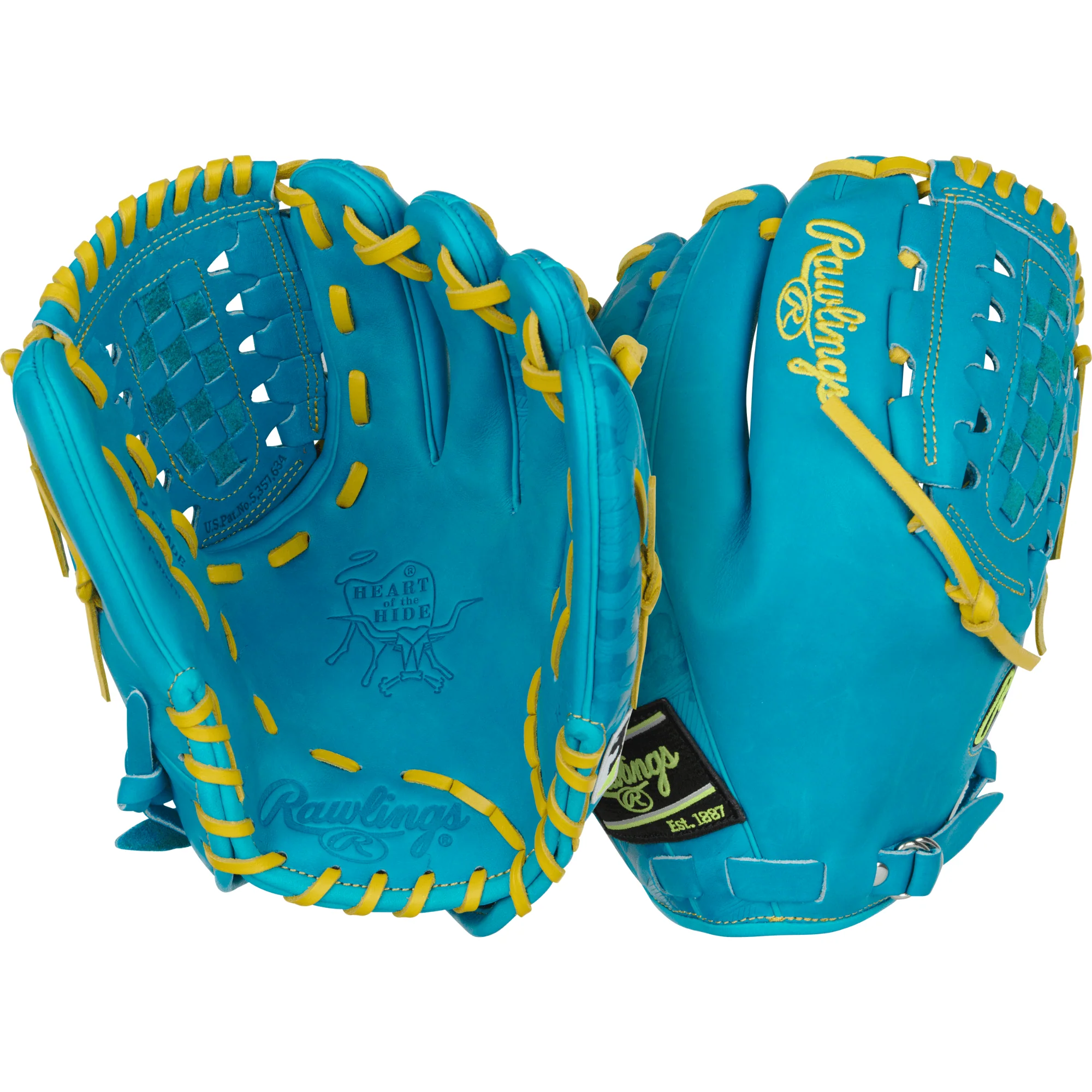 Rawlings Heart of the Hide Colorsync 9.0 Infield/Pitcher's Glove 12" - Image 6