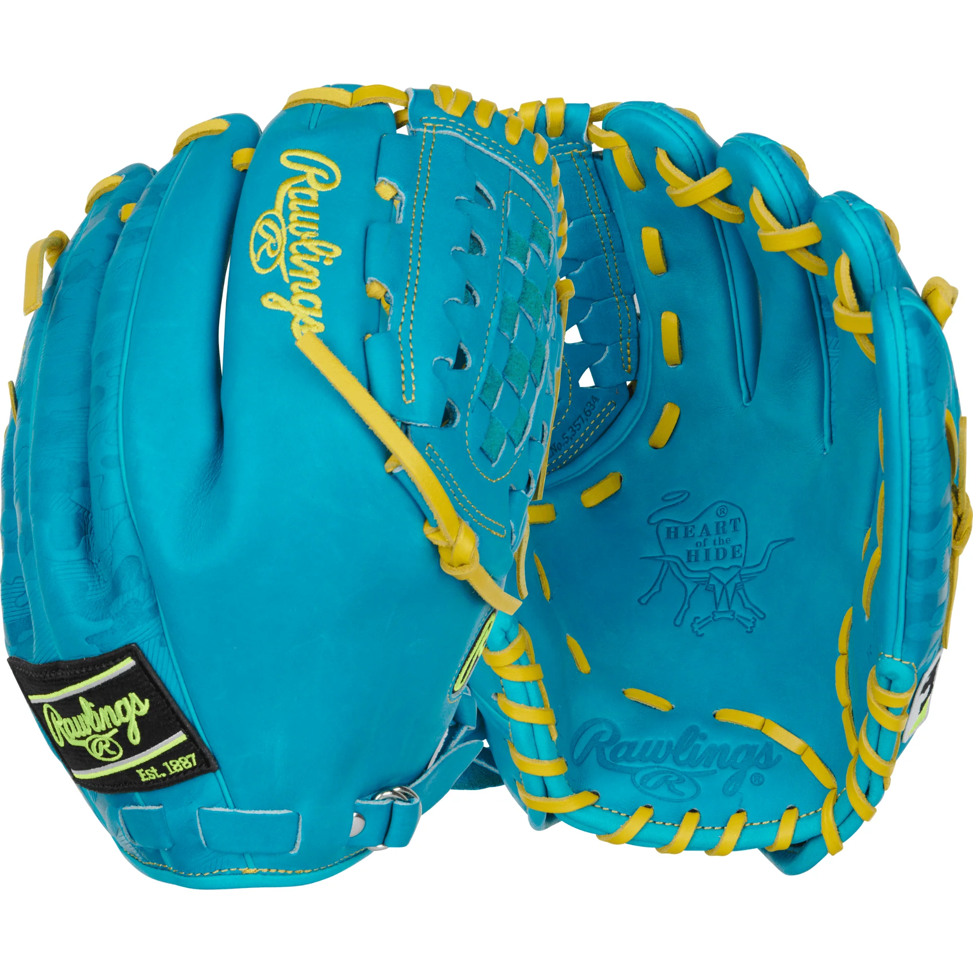 Rawlings Heart of the Hide Colorsync 9.0 Infield/Pitcher's Glove 12" LHT