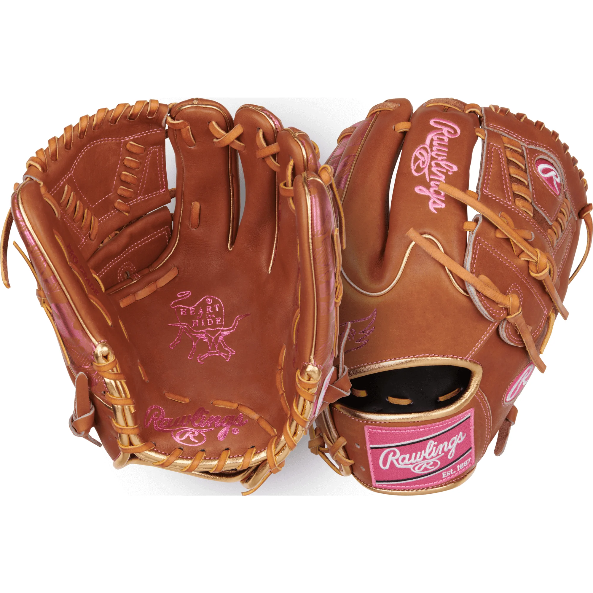 Rawlings Heart of the Hide Colorsync 9.0 Utility Glove 11.75" LHT - Image 6