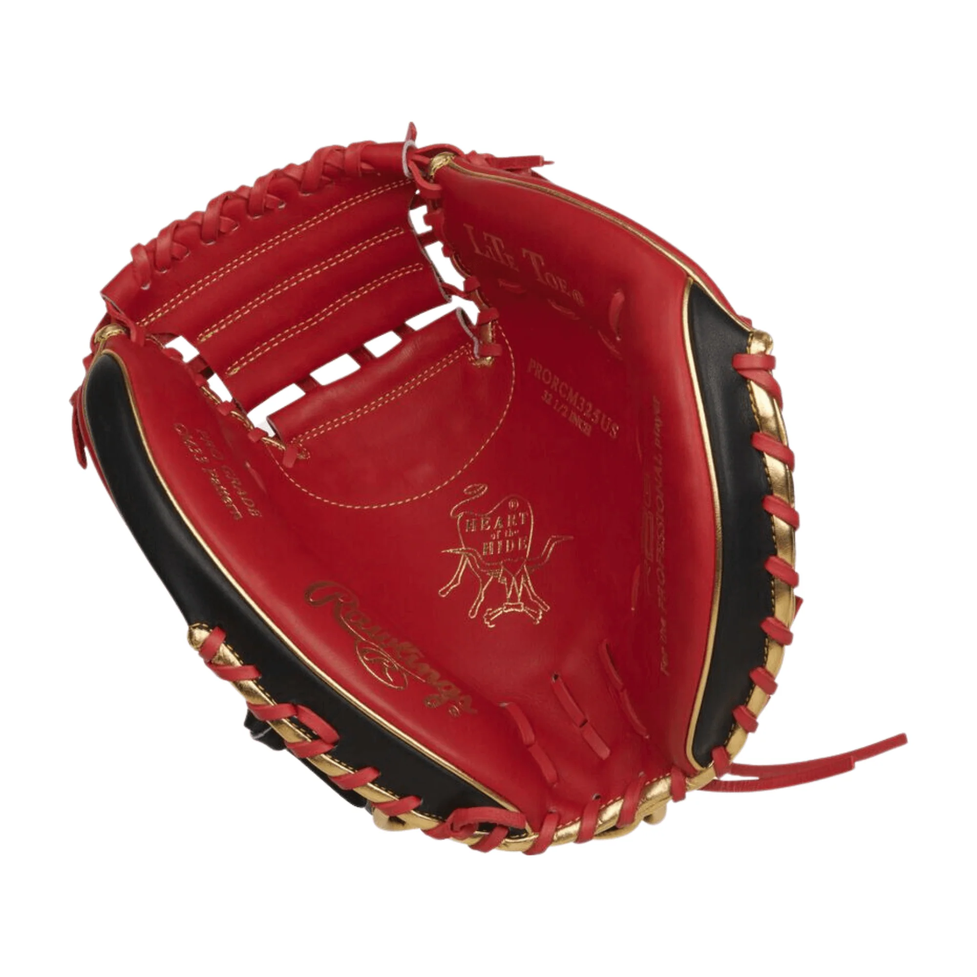 Rawlings Heart Of The Hide Contour Catchers Mitt Baseball Glove 32.5" RHT - Image 3