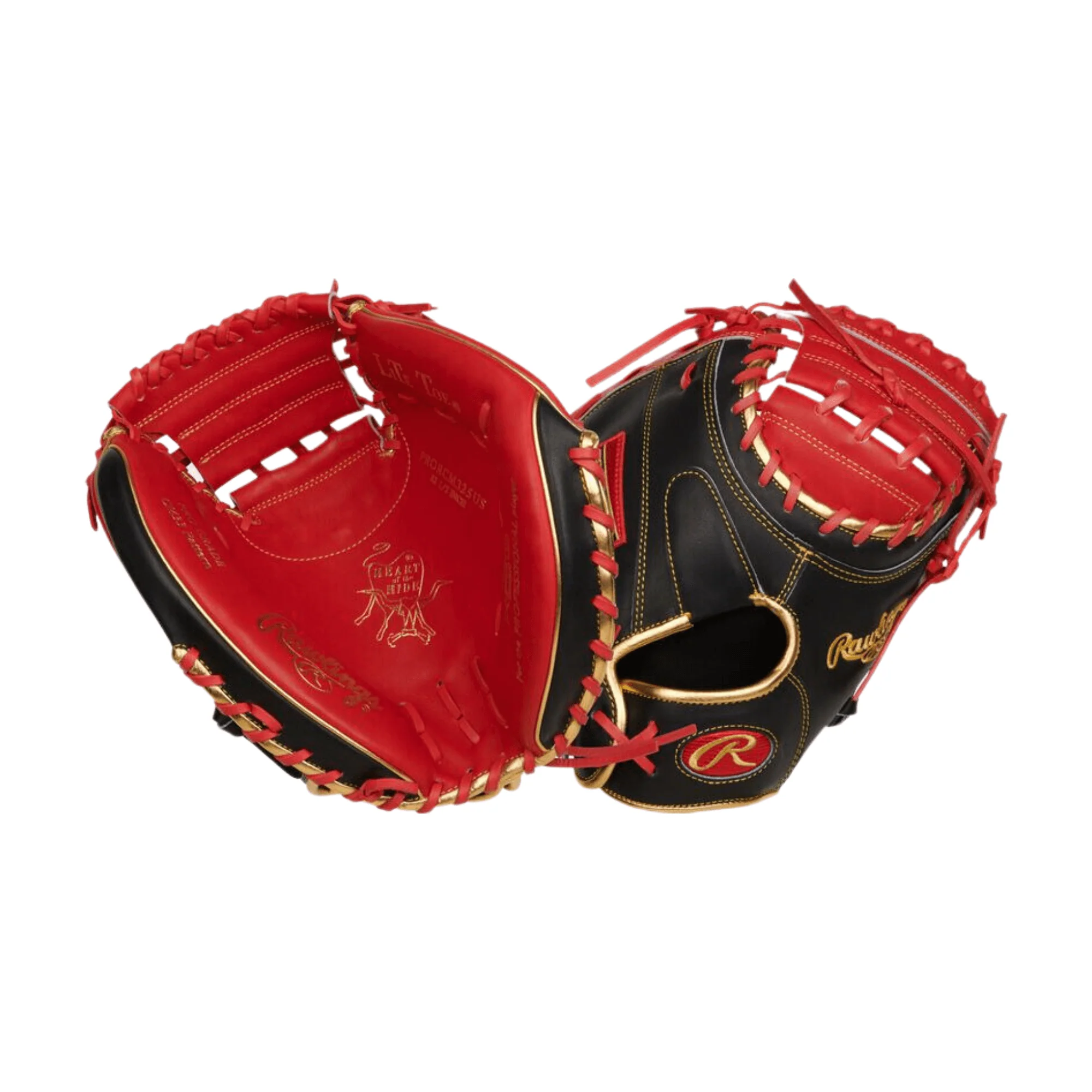 Rawlings Heart Of The Hide Contour Catchers Mitt Baseball Glove 32.5" RHT - Image 4