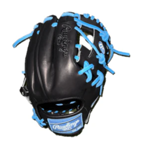Rawlings Heart of the Hide Custom Infield 11.5 Black/Col. Blue - Image 2