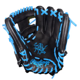 Rawlings Heart of the Hide Custom Infield 11.5 Black/Col. Blue - Image 3