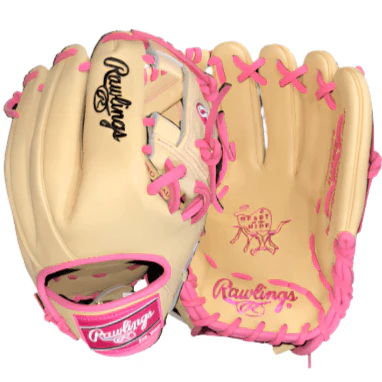 Rawlings Heart of the Hide Custom Infield 11.75 Camel/Pink - Image 5