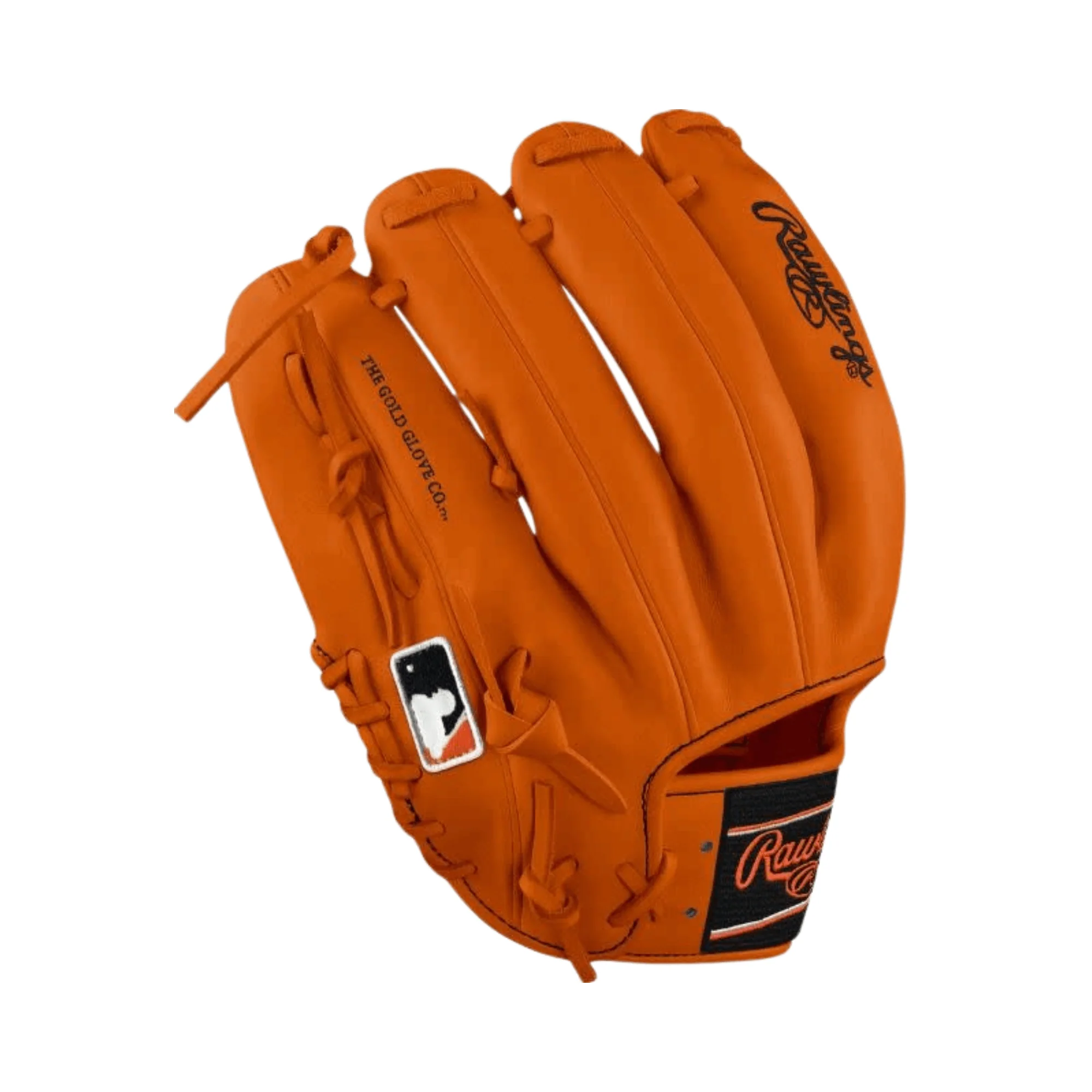 Rawlings Heart of the Hide Custom Pro204 11.5" Orange/Black - Image 3