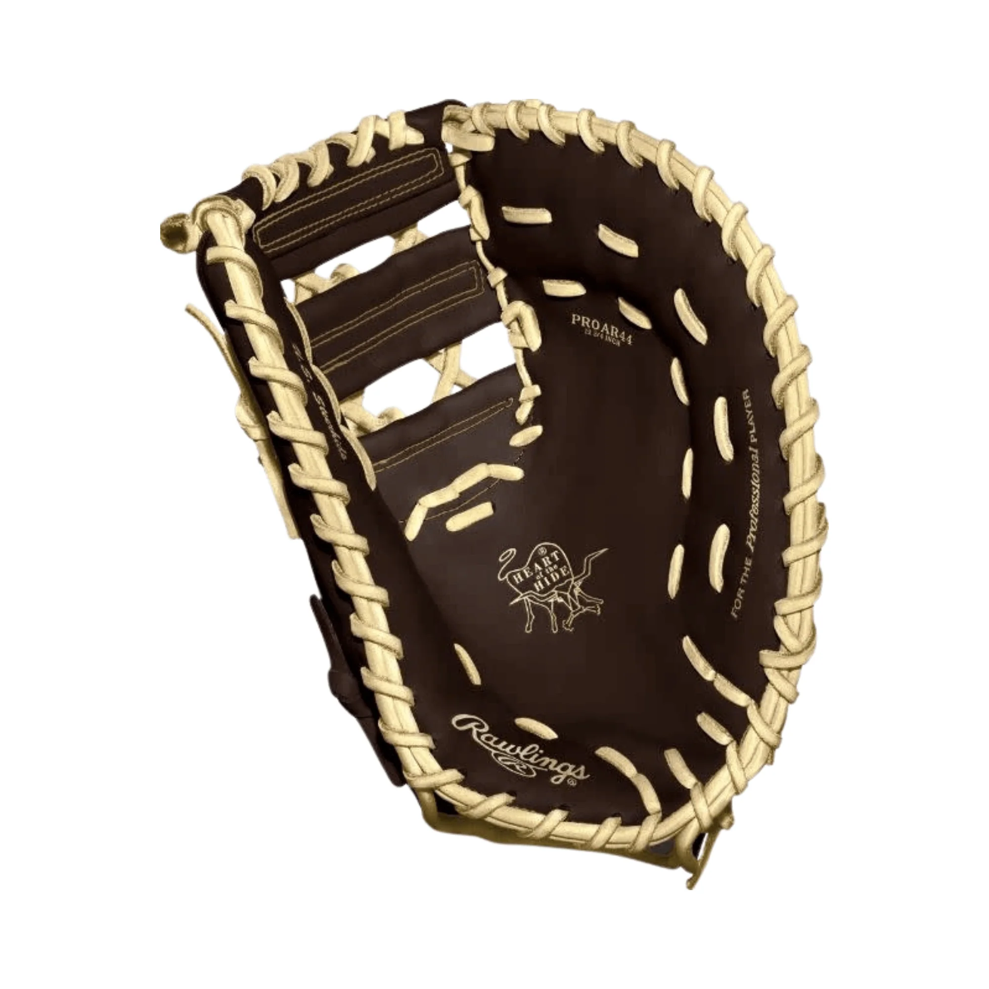 Rawlings Heart of the Hide Custom PROAR44 12.75" Mocha/Camel/Gold - Image 2
