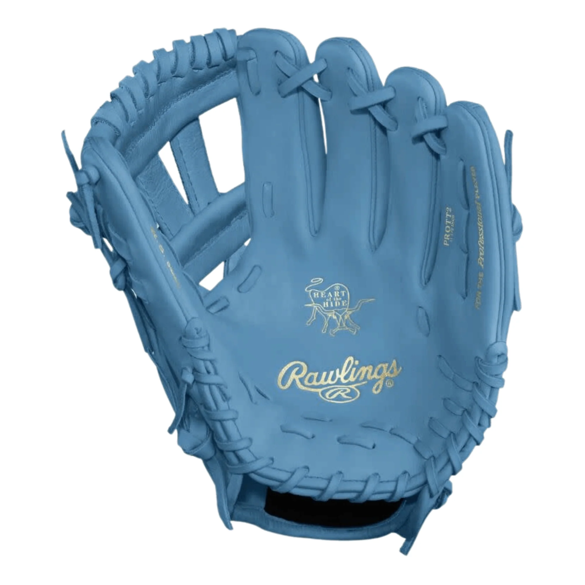 Rawlings Heart of the Hide Custom ProTT2 11.5" Sky Blue/Royal - Image 2
