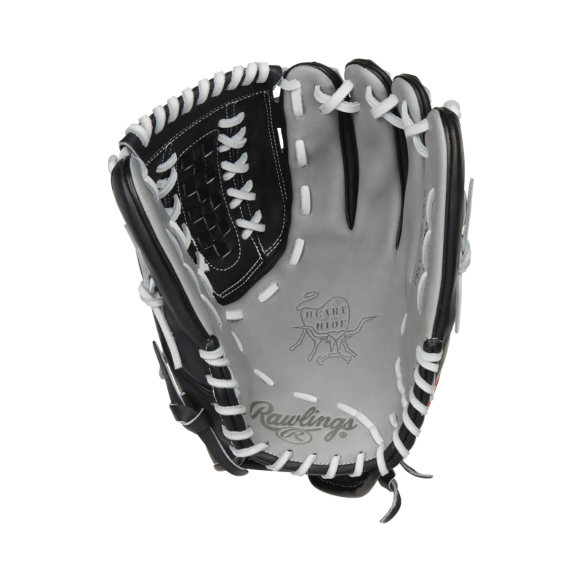 Rawlings Heart of the Hide Fastpitch Softball P P/INF/OF Pull Strap/Double Laced Basket LHT 12.5" - Image 3