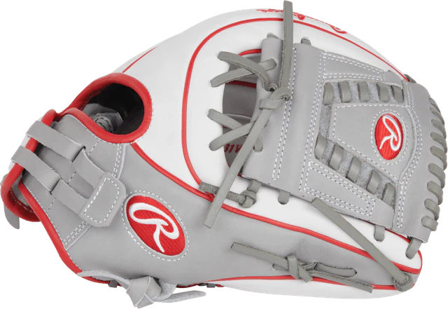 Rawlings Heart of the Hide Fastpitch Softball Glove P/INF/OF Pull Strap/Laced 1 Piece Web RHT 12" - Image 5