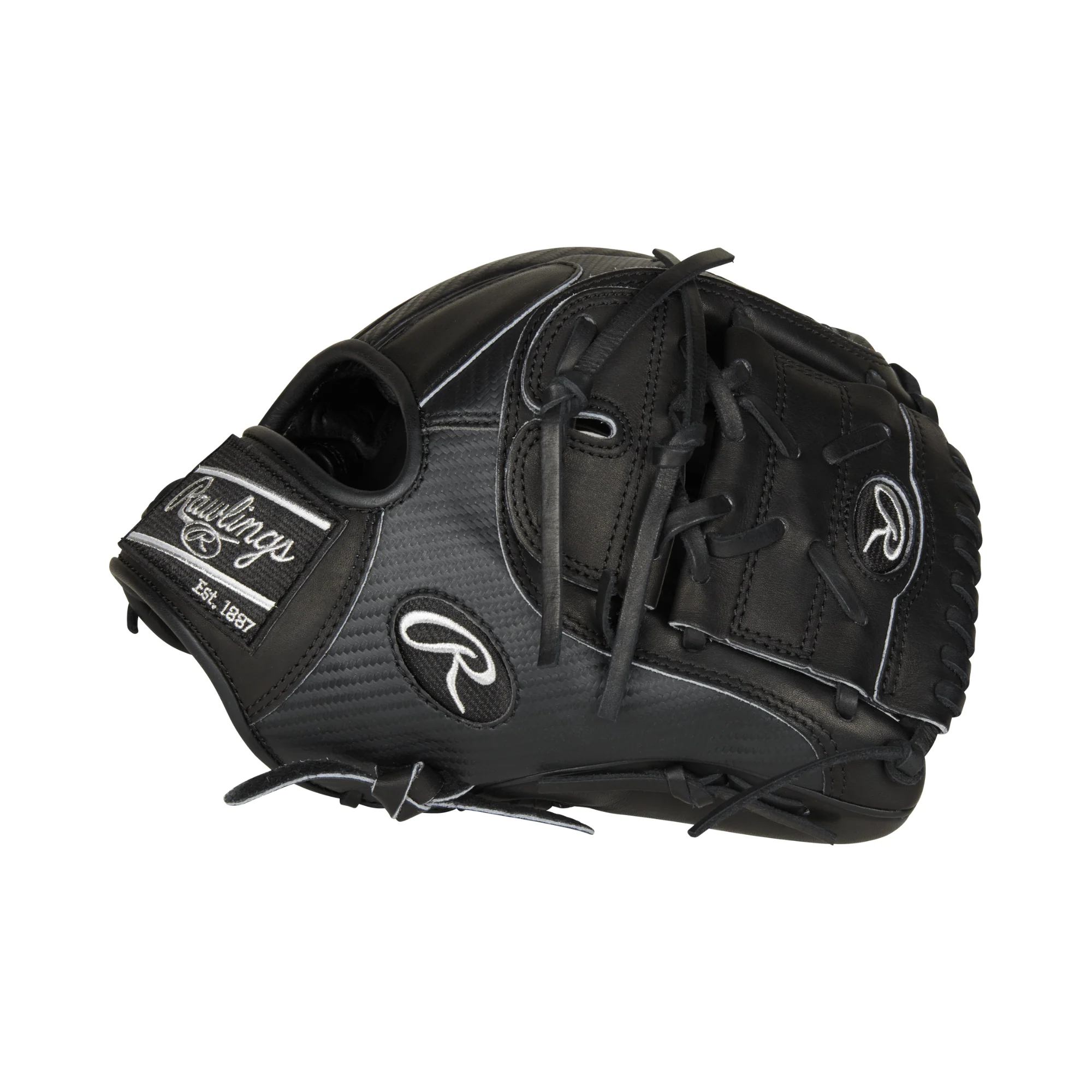 Rawlings Heart of the Hide Hyper Shell Infield/Pitchers Glove Black 11.75-inch RHT - Image 4