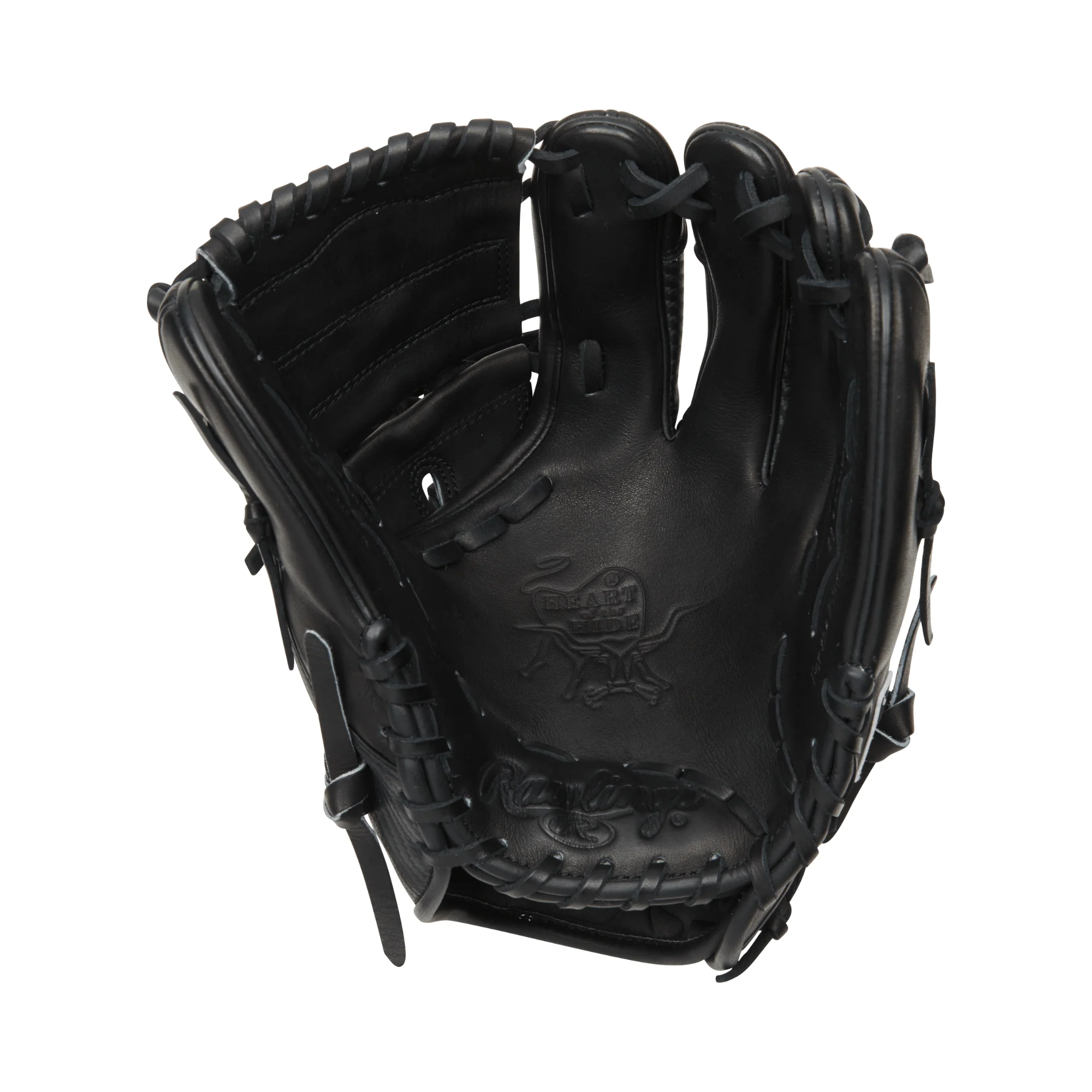 Rawlings Heart of the Hide Hyper Shell Infield/Pitchers Glove Black 11.75-inch RHT - Image 5