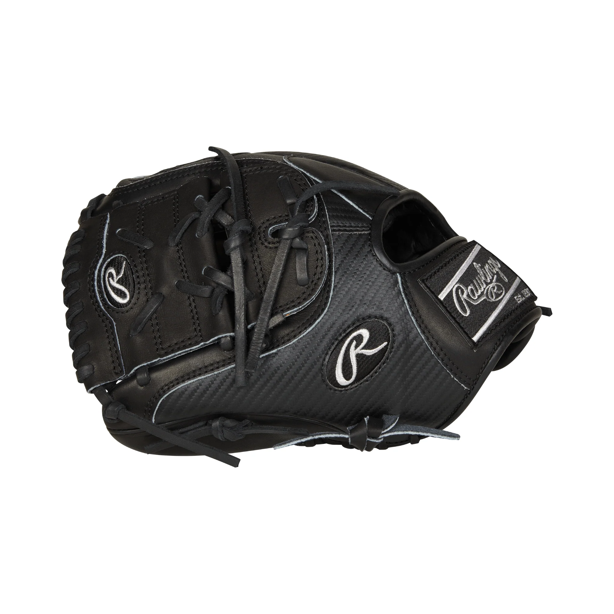 Rawlings Heart of the Hide Hyper Shell Infield/Pitchers Glove Black 11.75 LHT - Image 4