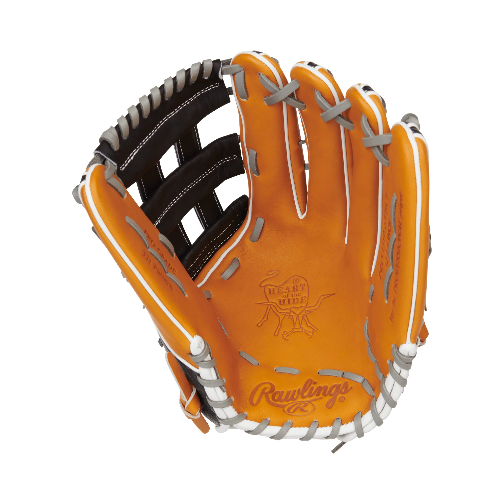 Rawlings Heart of the Hide Hyper Shell Outfield Glove Pro H Web LHT 12.75" - Image 2