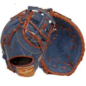 Rawlings Heart of the Hide Pro Label Denim Edition First Base Mitt 13" RHT - Image 8