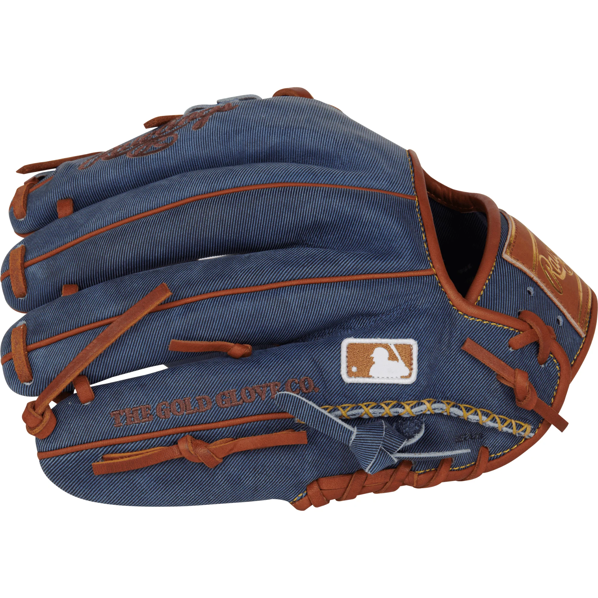 Rawlings Heart of the Hide Pro Label Denim Edition Infield Glove 11.5" RHT - Image 4