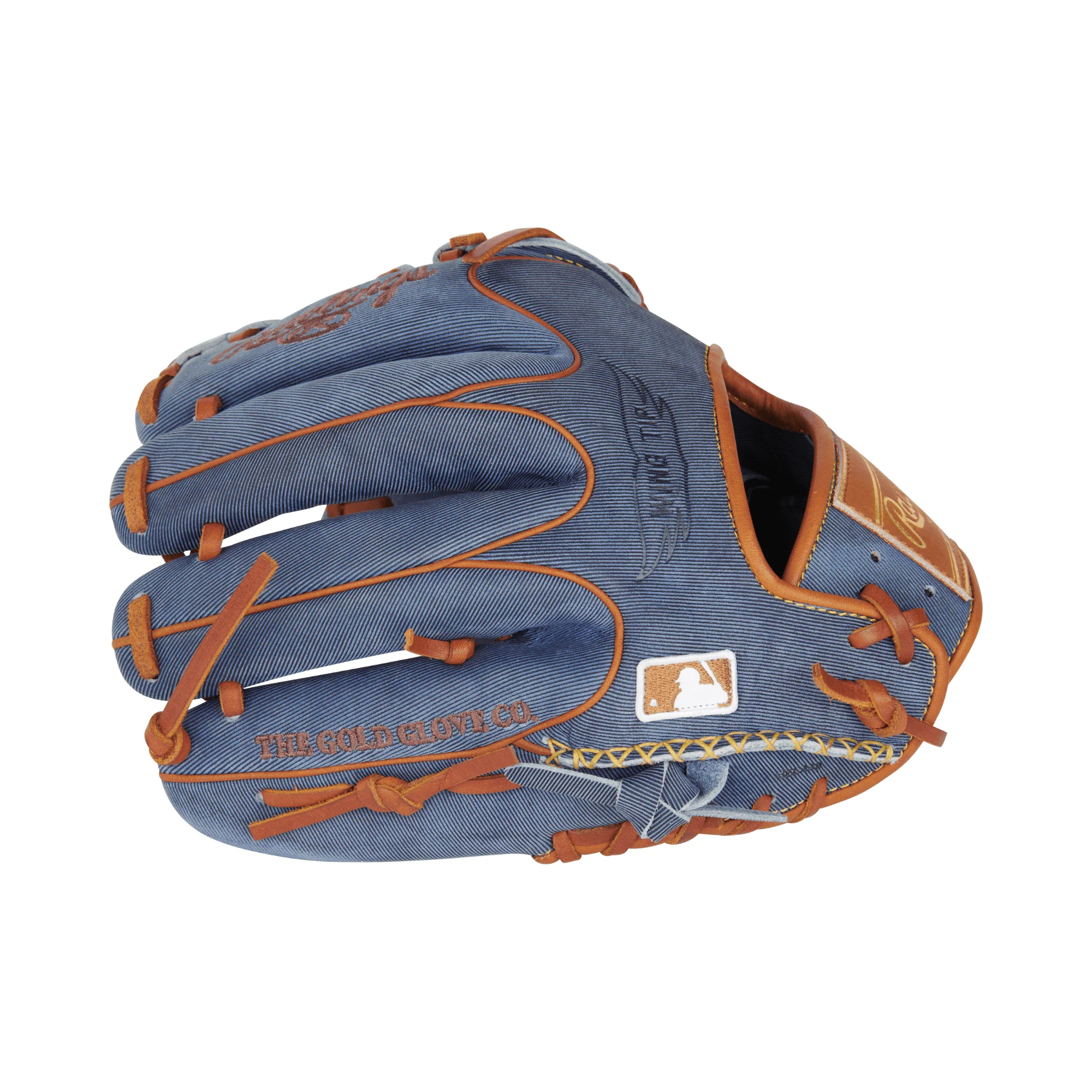 Rawlings Heart of the Hide Pro Label Denim Edition Pitcher Glove 11.75" LHT - Image 5
