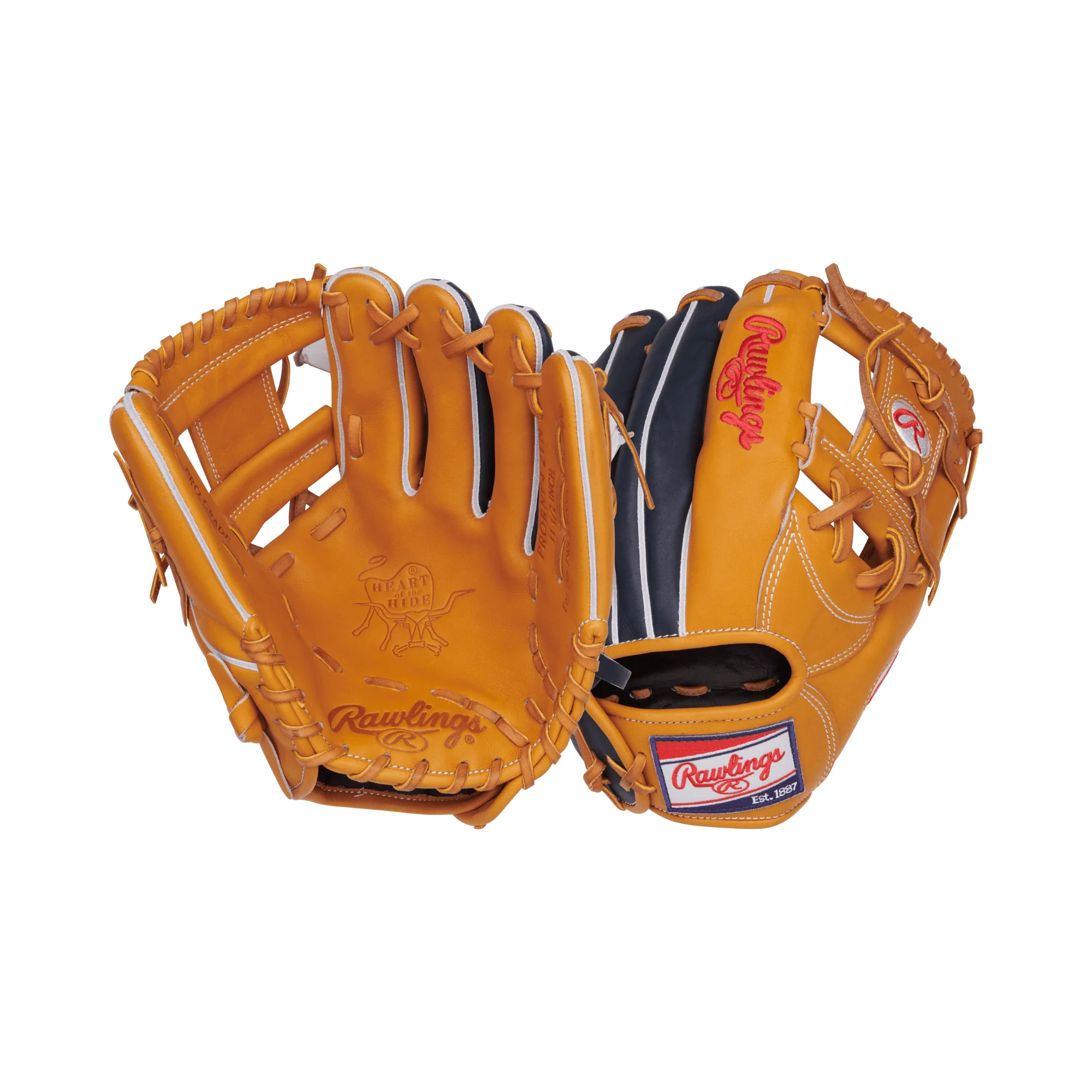 Rawlings Heart Of The Hide Series 11.5" Tan/Navy - Image 3