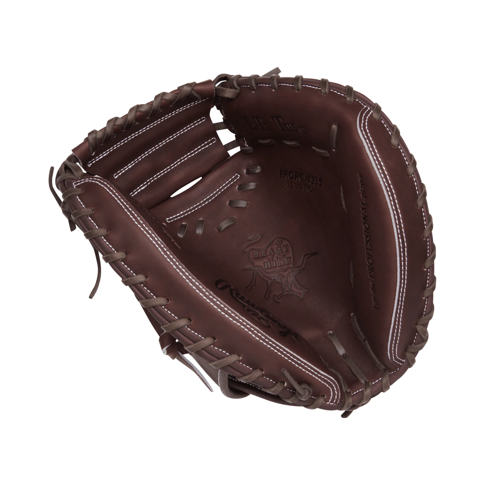 Rawlings Heart Of The Hide Series Catchers Mitt 33.5" Chocolate - Image 4