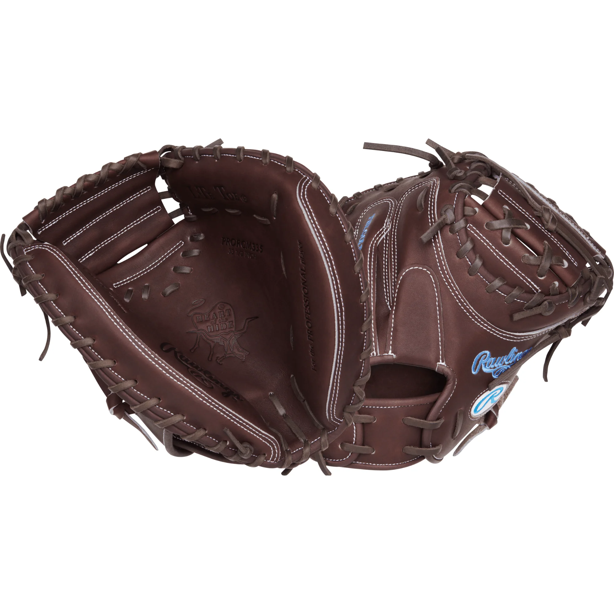 Rawlings Heart Of The Hide Series Catchers Mitt 33.5" Chocolate - Image 7