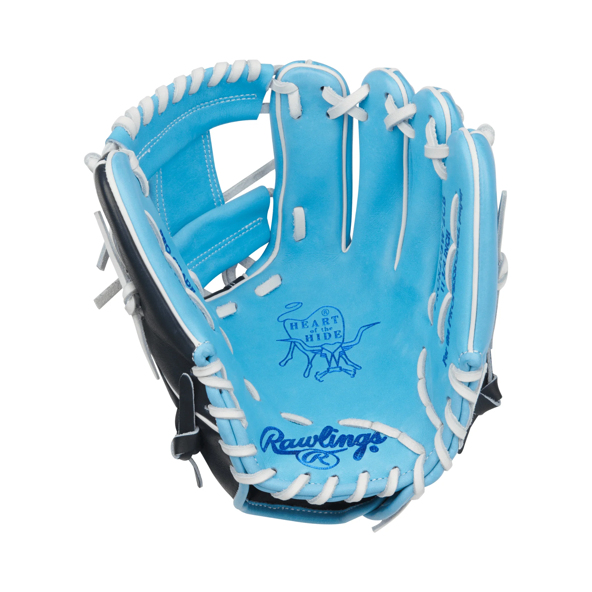Rawlings Heart of the Hide Series Col. Blue/Black 11.75" - Image 3