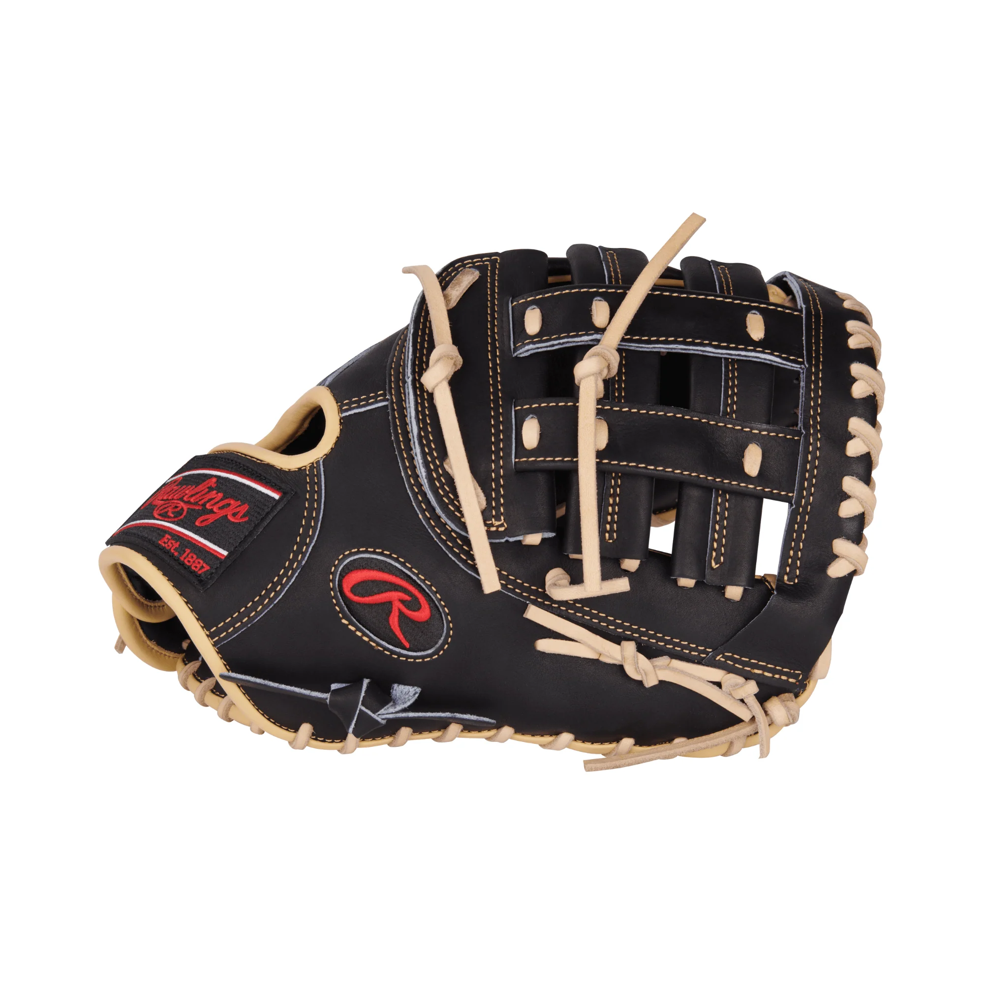 Rawlings Heart of the Hide Series First Base Mitt 12.5" - LHT - Black - Image 5