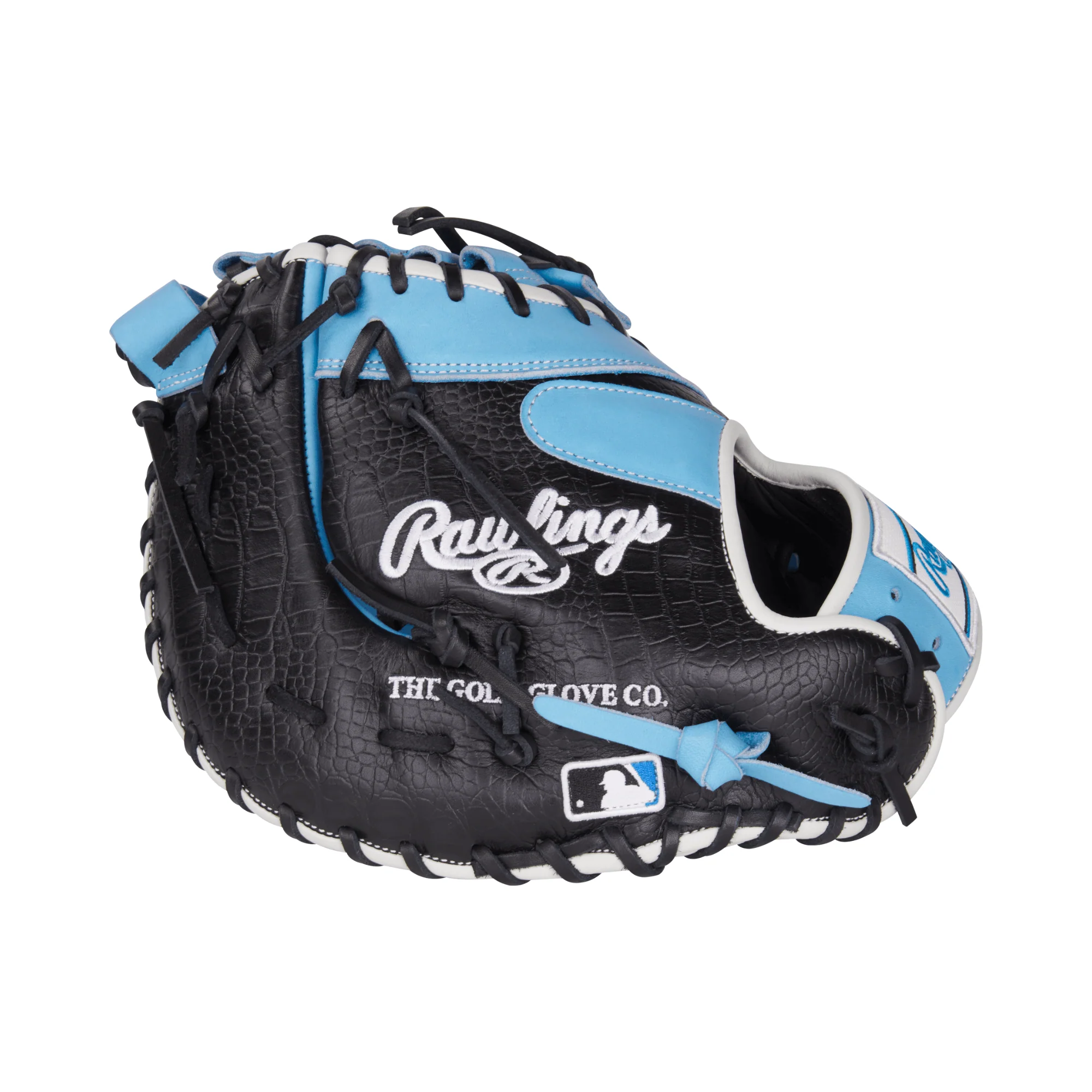 Rawlings Heart Of The Hide Series First Base Mitt 13" Col. Blue/Black LHT - Image 5