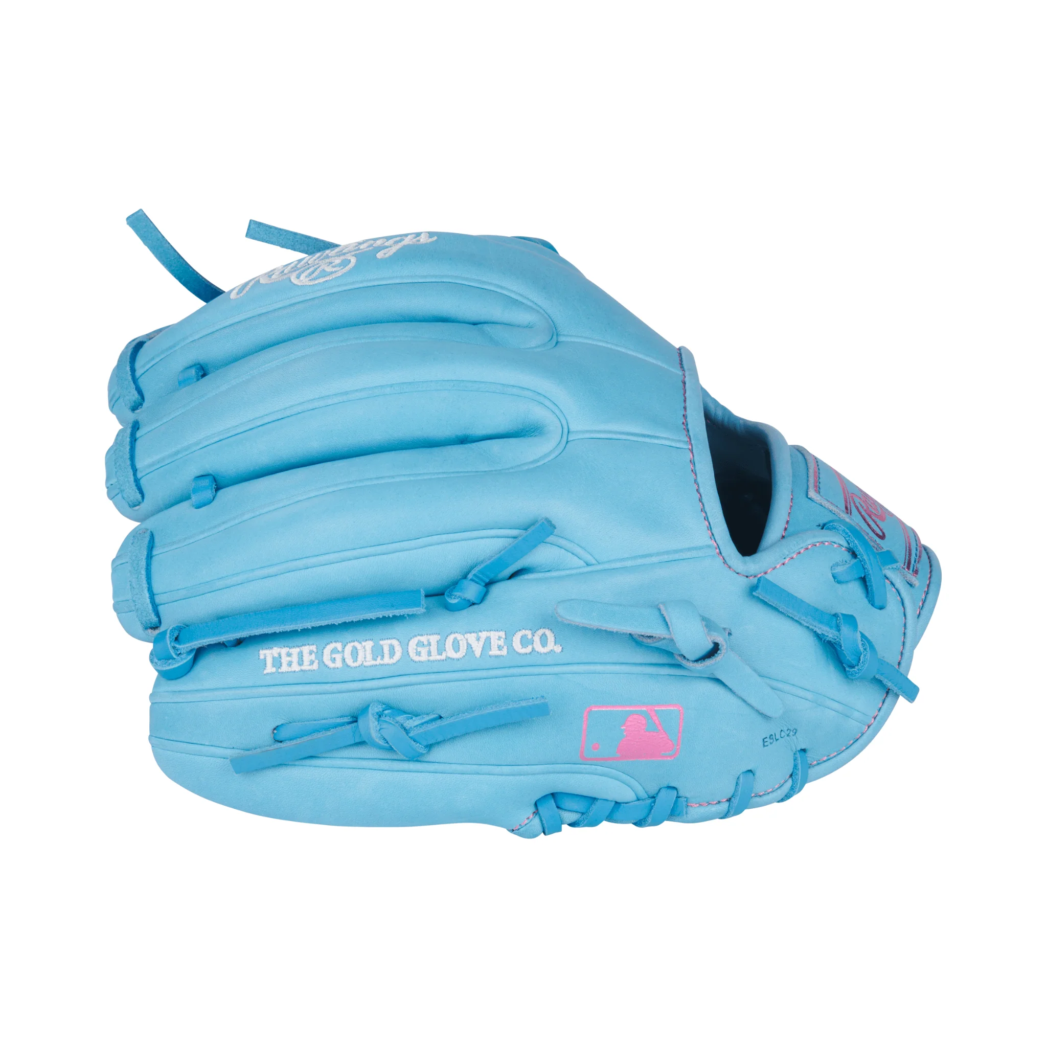 Rawlings Heart of the Hide Series Infield Baseball Glove 11.5" Columbia Blue - Image 4