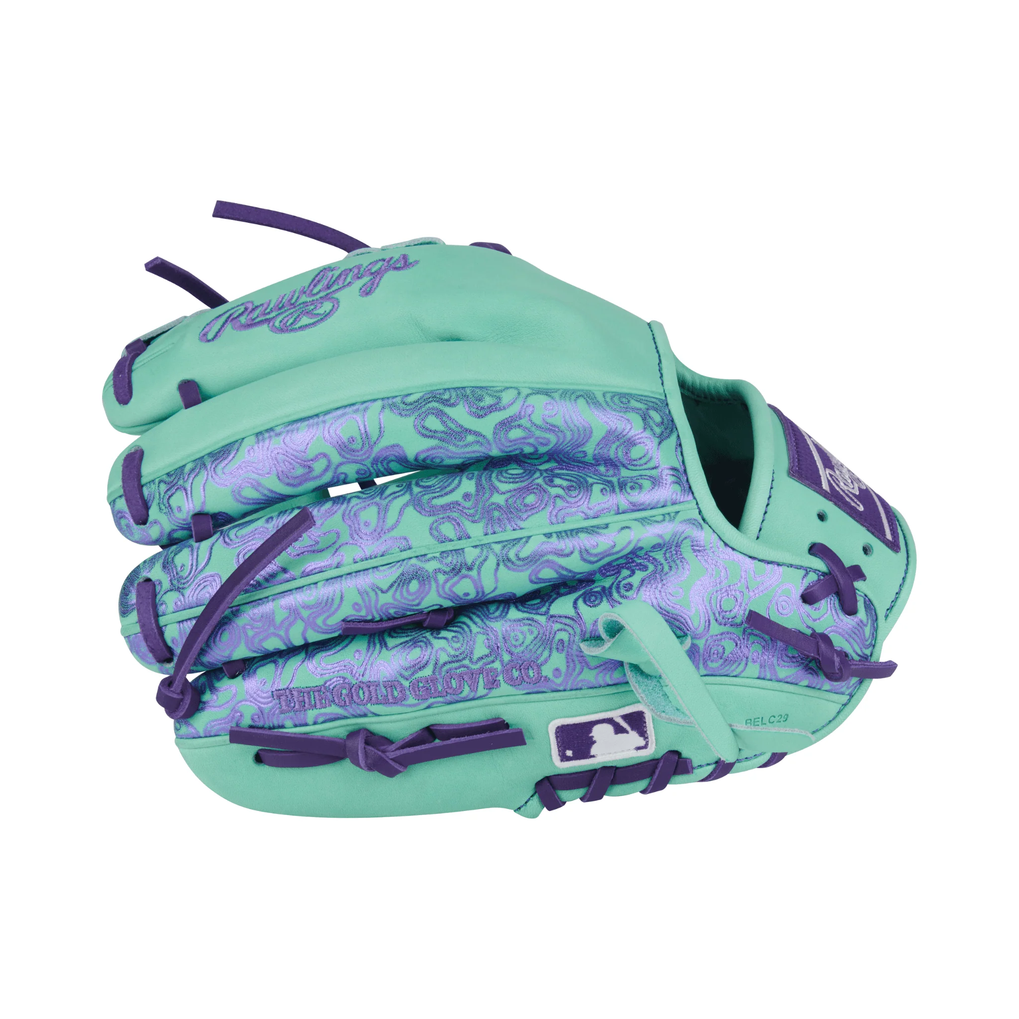 Rawlings Heart of the Hide Series Mint/Purple 11.5" - Image 5