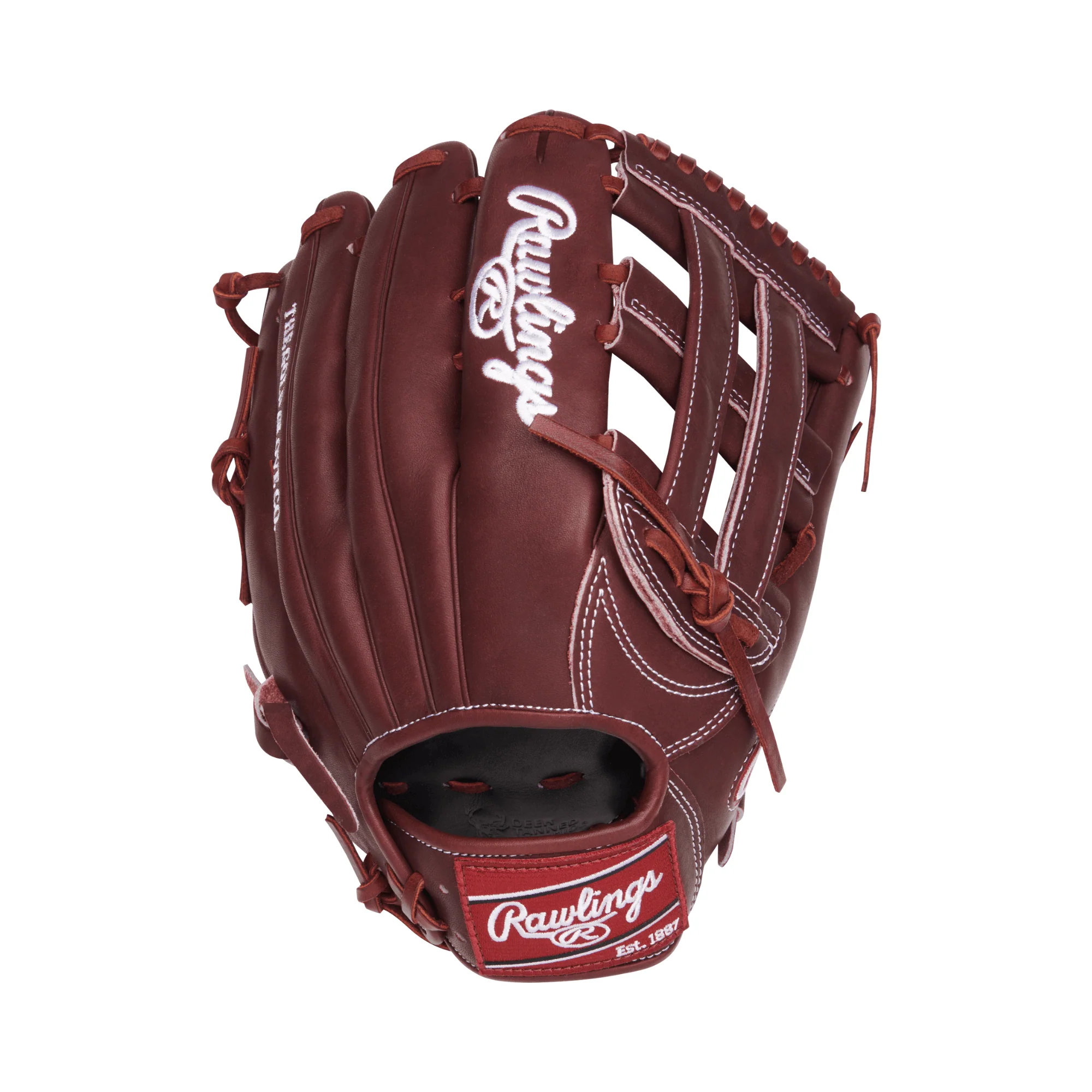 Rawlings Heart of the Hide Series Outfield Glove 12.75" Sherry RHT - Image 2
