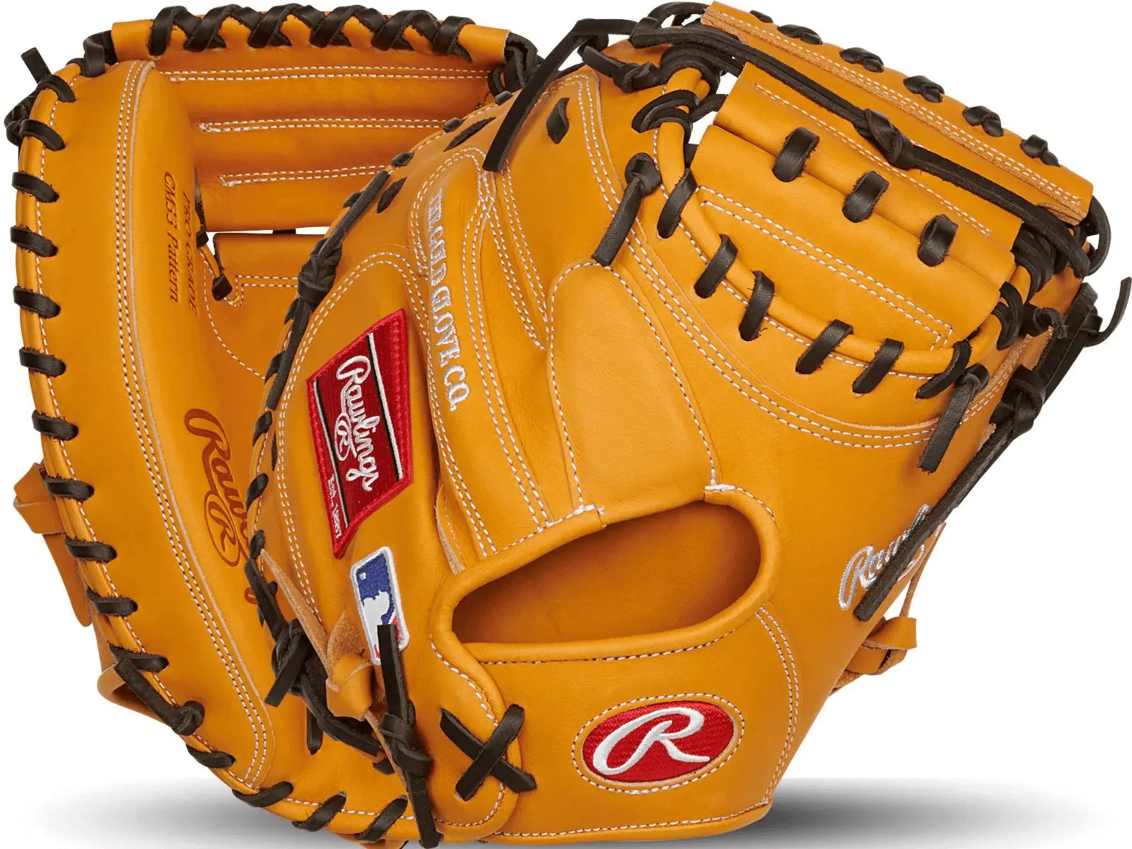Rawlings Heart Of The Hide Traditional Series Catchers Mitt Baseball Glove 33" RHT - Image 5