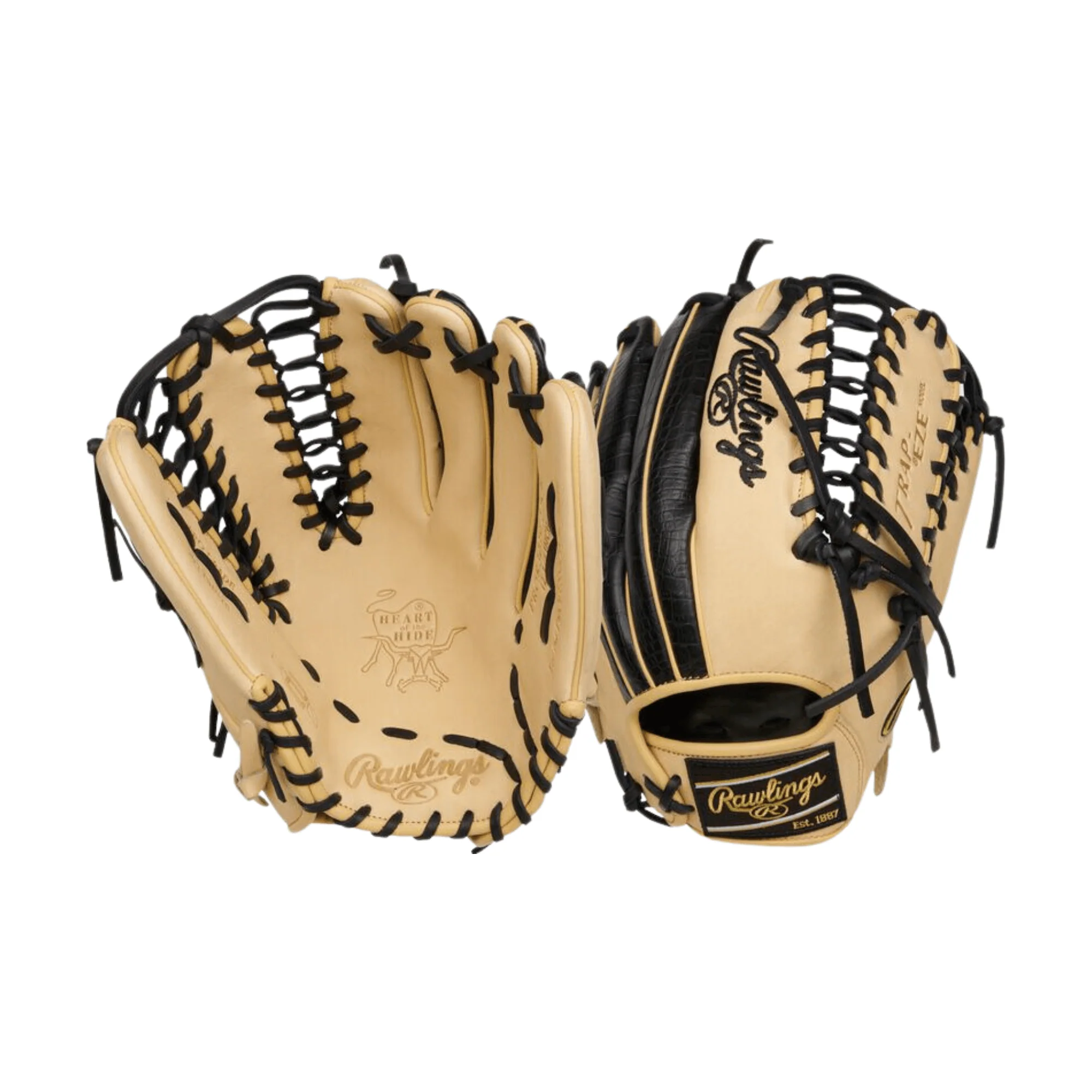 Rawlings Heart Of The Hide Trap-Eze Glove 12.75" LHT - Image 4