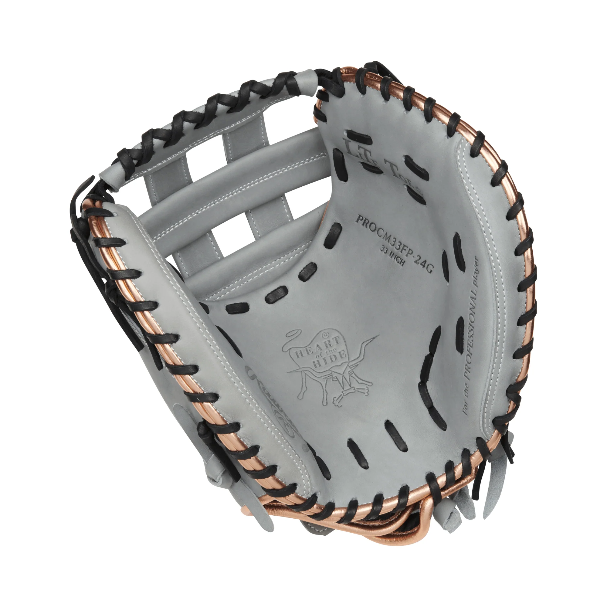 Rawlings Hearts of Hide Fastpitch Catcher's Mitt 33" RHT - Image 3