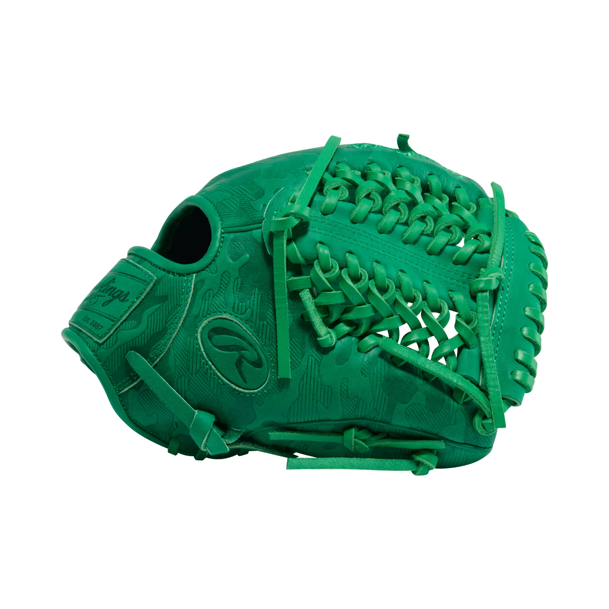 Rawlings HOH ColorSync 10 Kelly Green Camo 11.75" Baseball Glove - Image 6