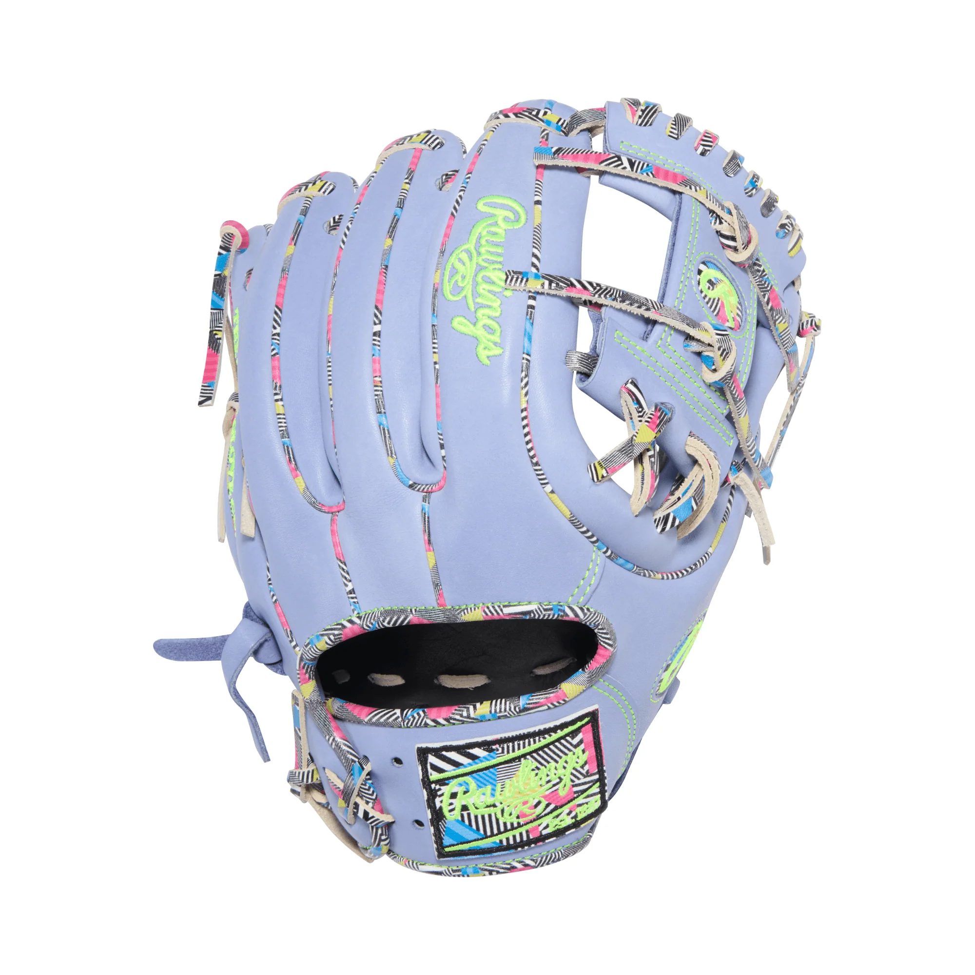 Rawlings HOH ColorSync 10 Periwinkle Mint 11.5" Infield Glove - Image 2