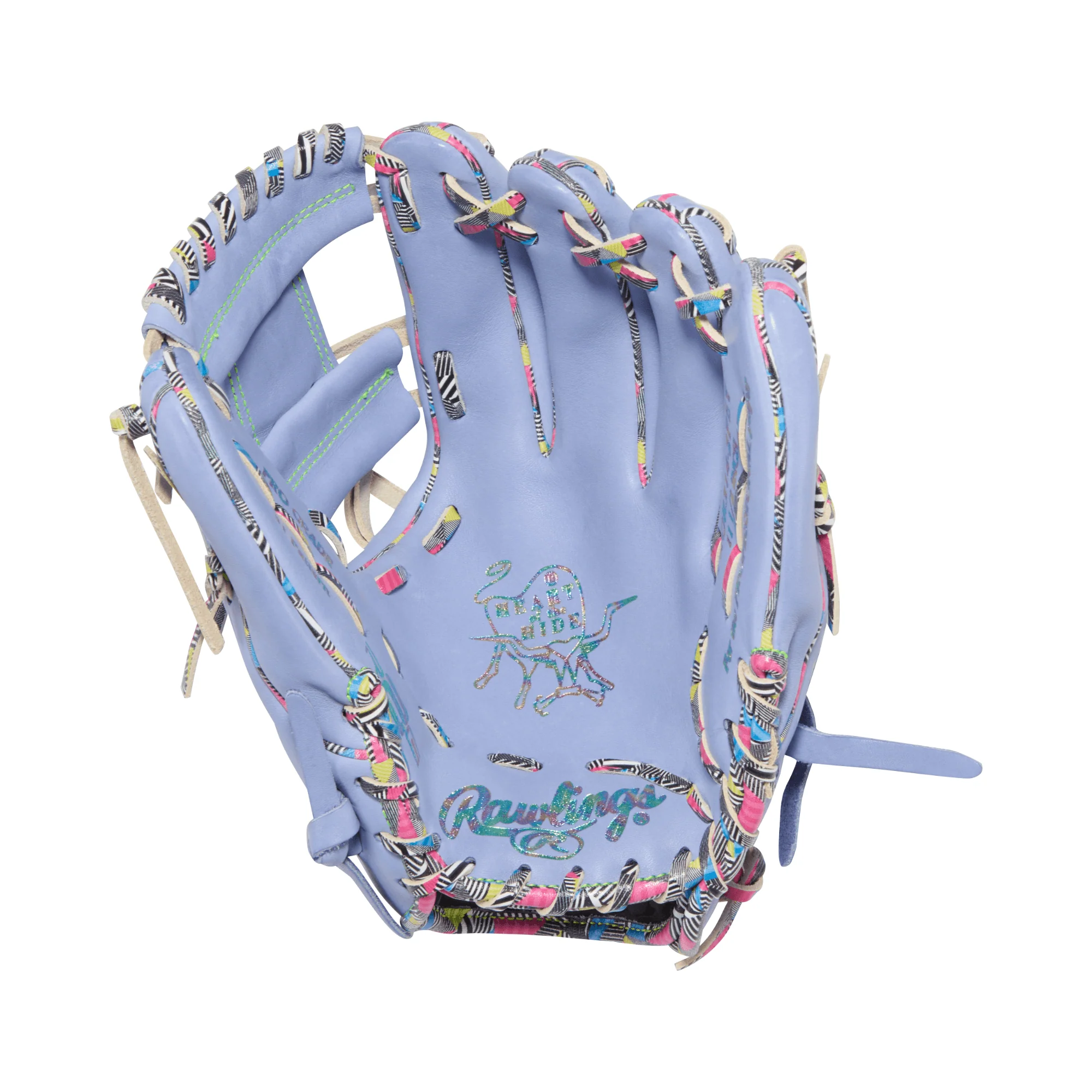 Rawlings HOH ColorSync 10 Periwinkle Mint 11.5" Infield Glove - Image 3
