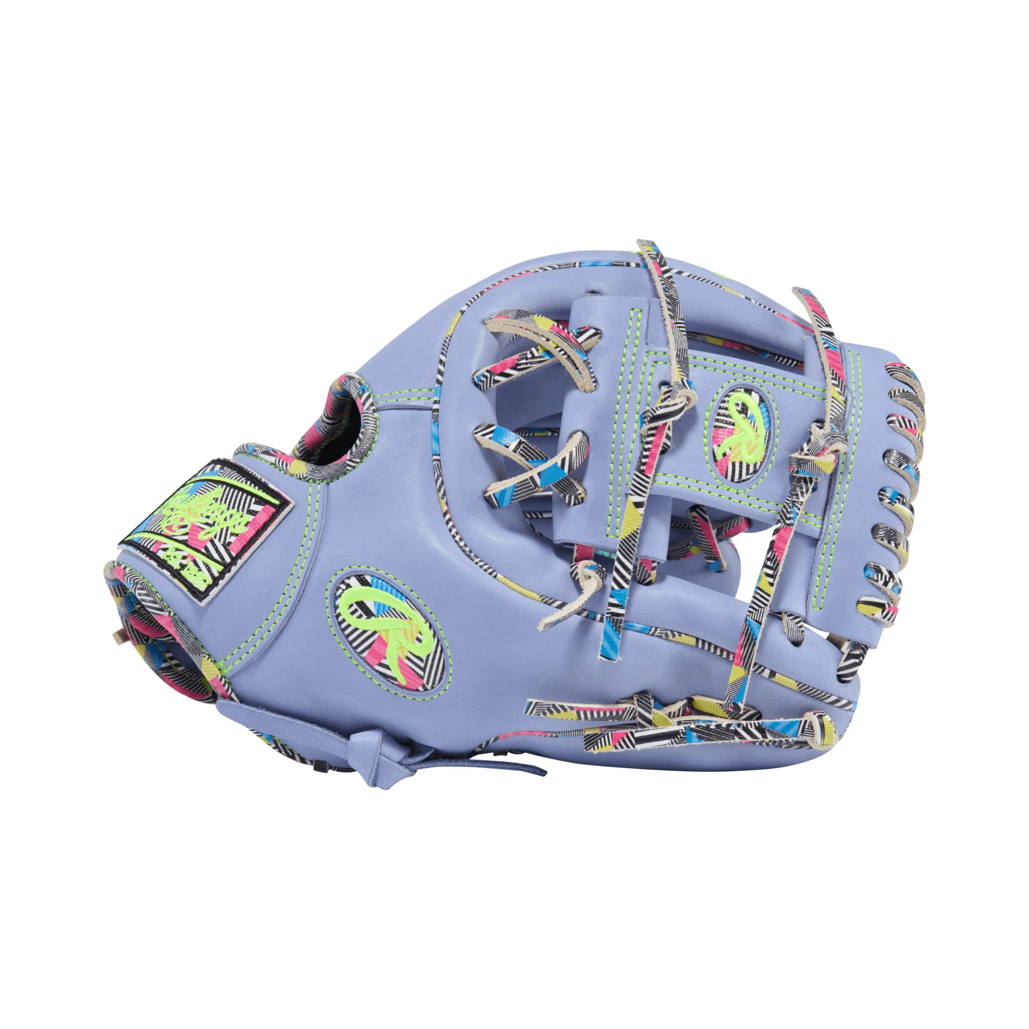 Rawlings HOH ColorSync 10 Periwinkle Mint 11.5" Infield Glove - Image 5