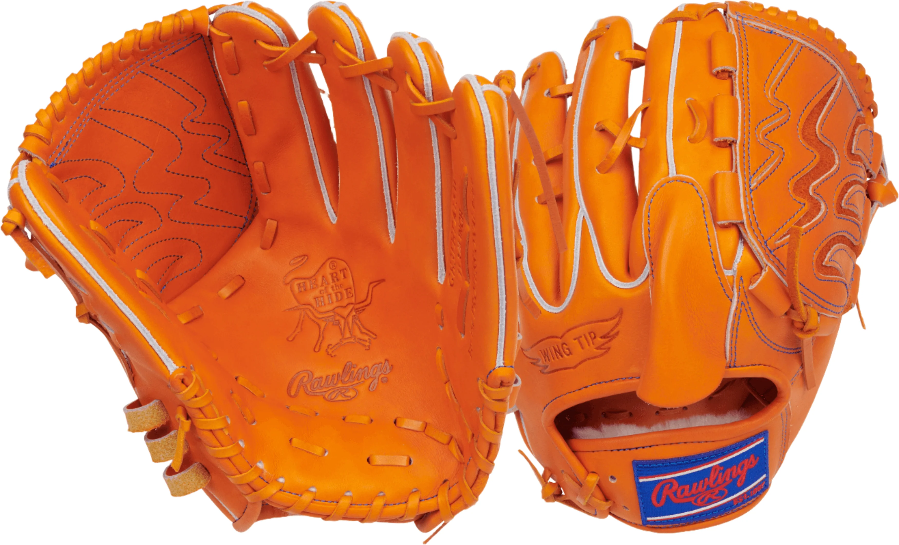 Rawlings Heart of the Hide Japan Series 11.75" Orange - Image 4