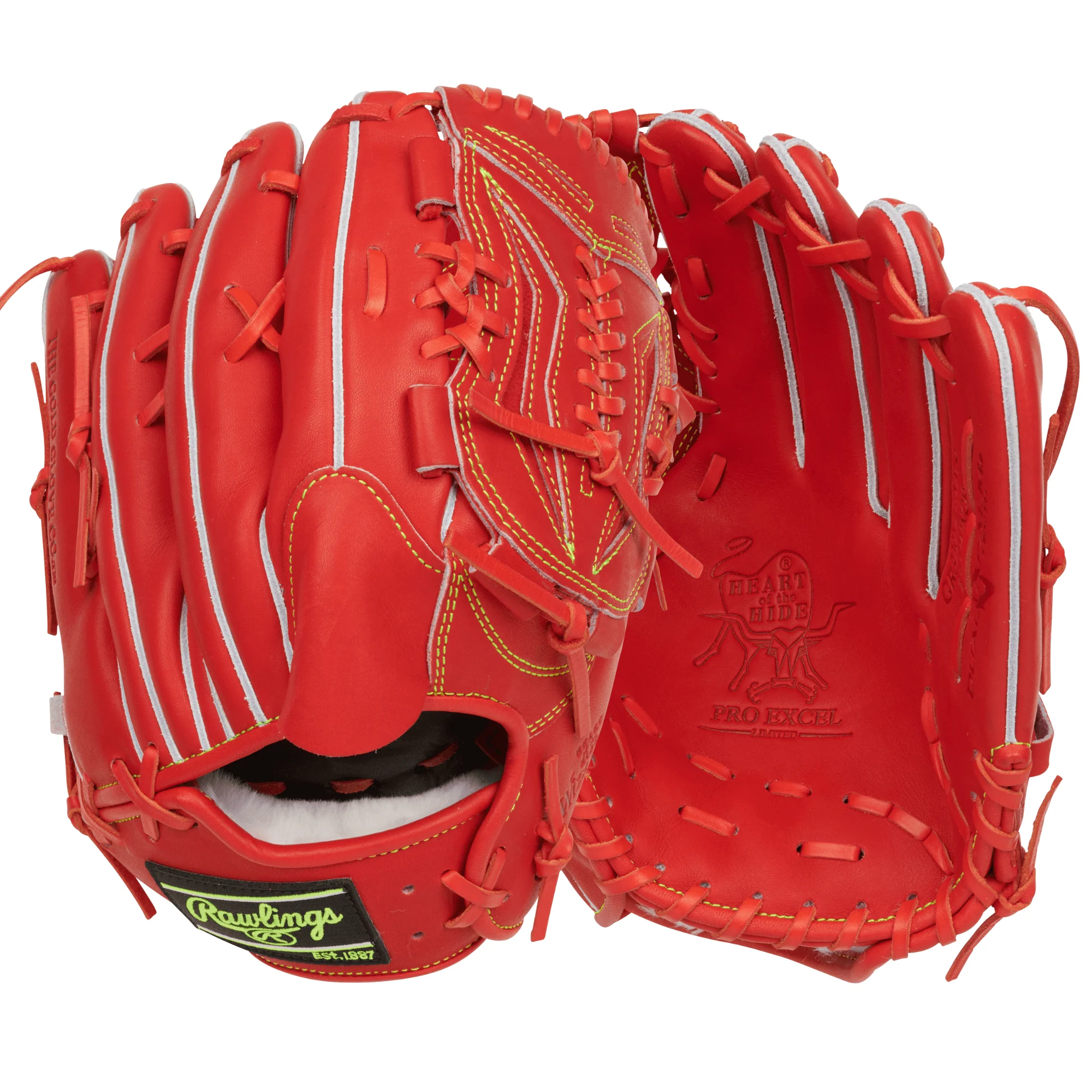 Rawlings Heart of the Hide Japan Series 11.75" Red Orange