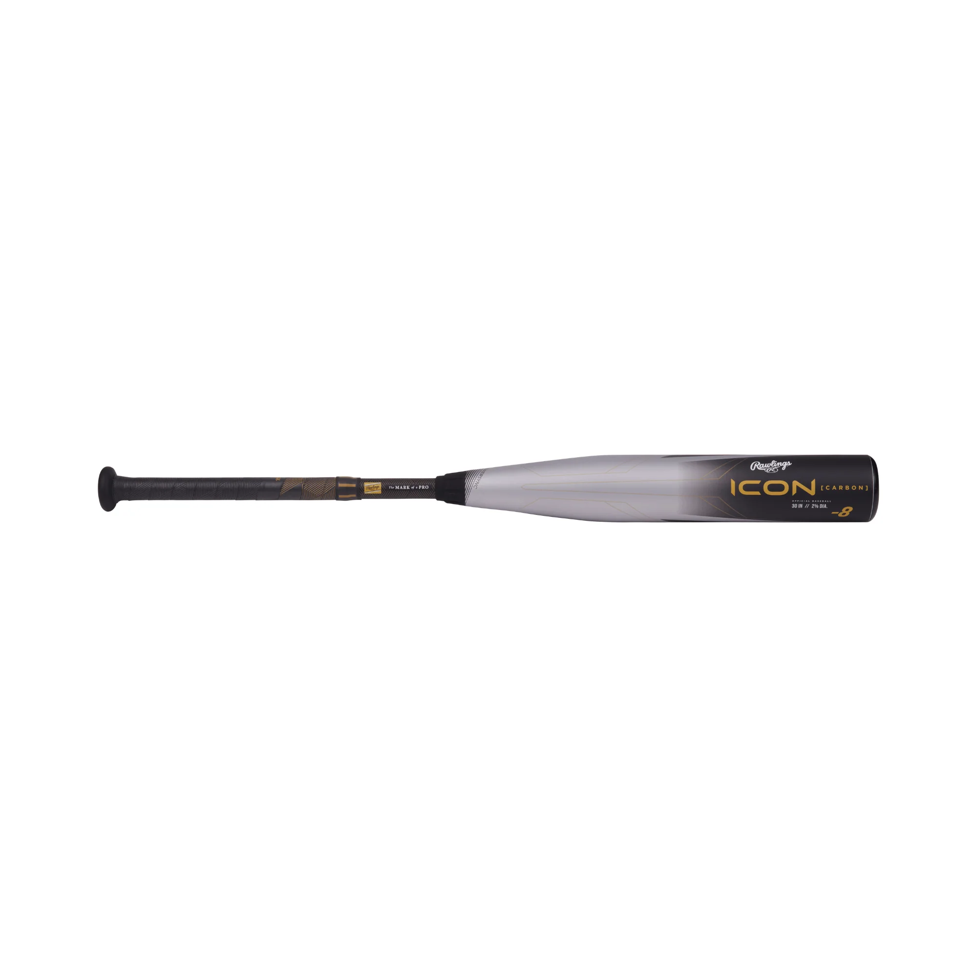 Rawlings Icon  -8  (2  5/8"  Barrel)  USA  Youth  Baseball  Bat - Image 3