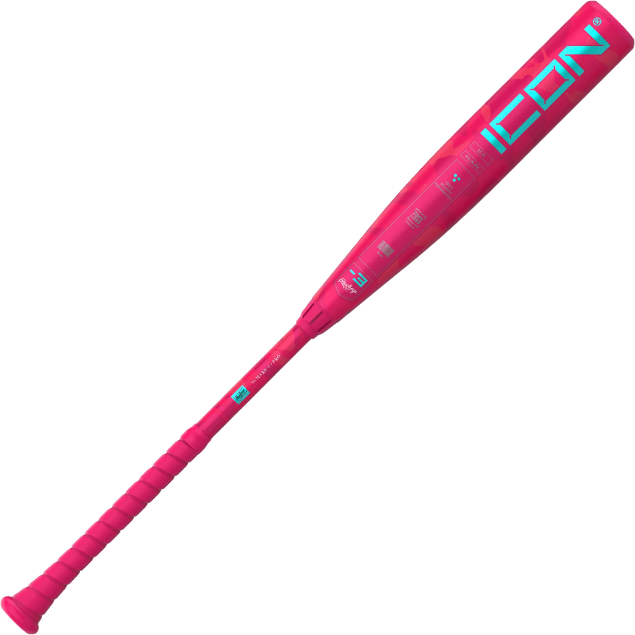 2025 Rawlings Icon Electric Unicorn (-3) BBCOR Baseball Bat - Image 2