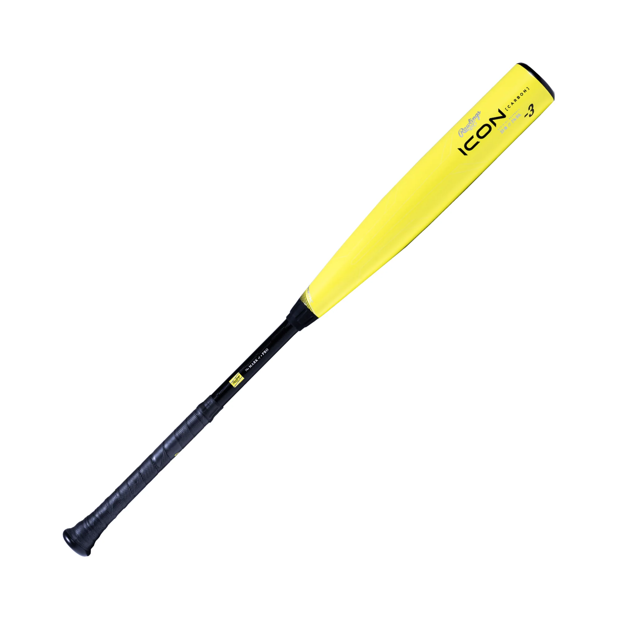 Rawlings Icon Glowstick Limited Edition (-3) BBCOR Baseball Bat - Image 2
