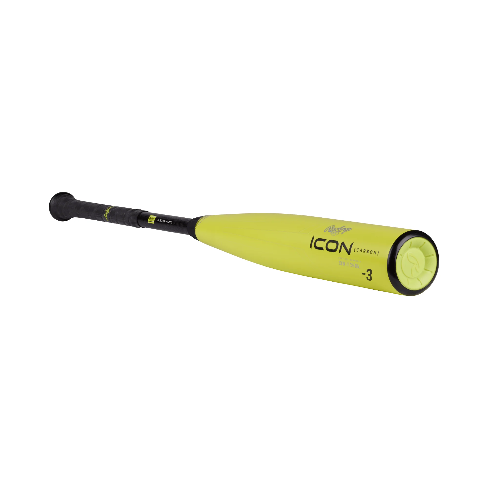 Rawlings Icon Glowstick Limited Edition (-3) BBCOR Baseball Bat - Image 4