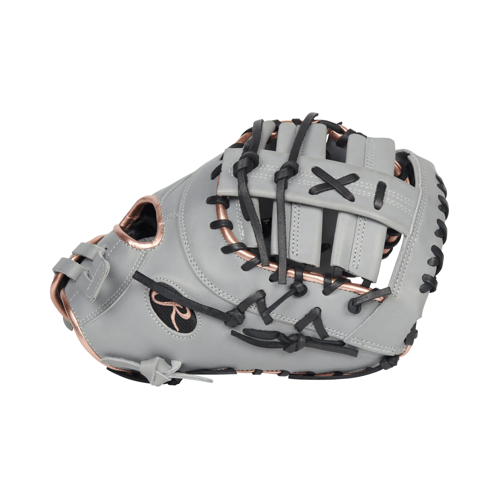 Rawlings Liberty Advanced ColorSync Grey/Rose Gold 13" FBM, Pull Strap/Single Post Double Bar - Image 4