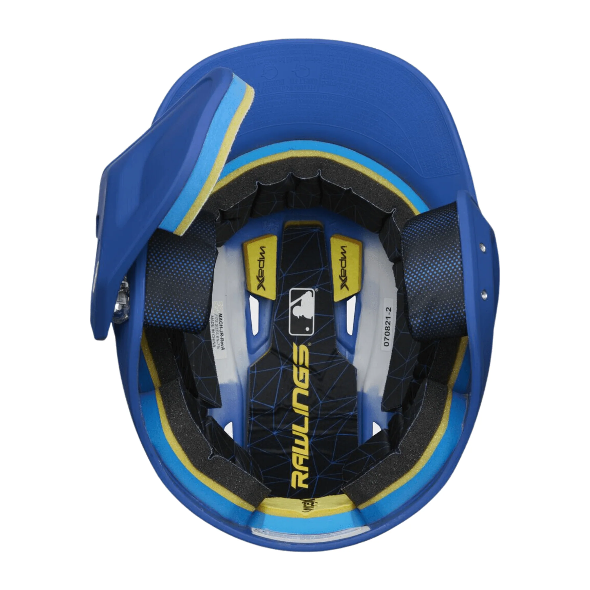 Rawlings Mach Adjust Left Handed Batting Helmet - Junior - Image 10