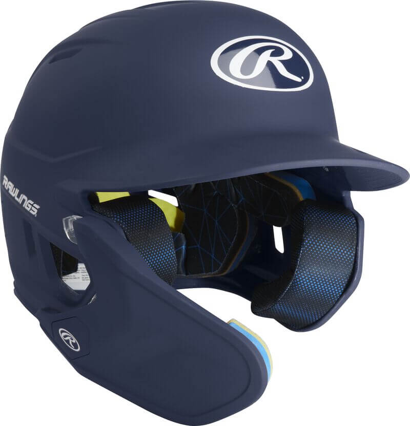 Rawlings Mach Adjust Left Handed Batting Helmet - Senior - Image 4