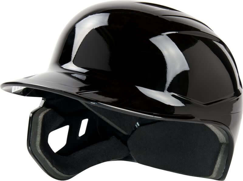 Rawlings MACH Single Ear Left Handed Batting Helmet - Gloss Black - Image 13
