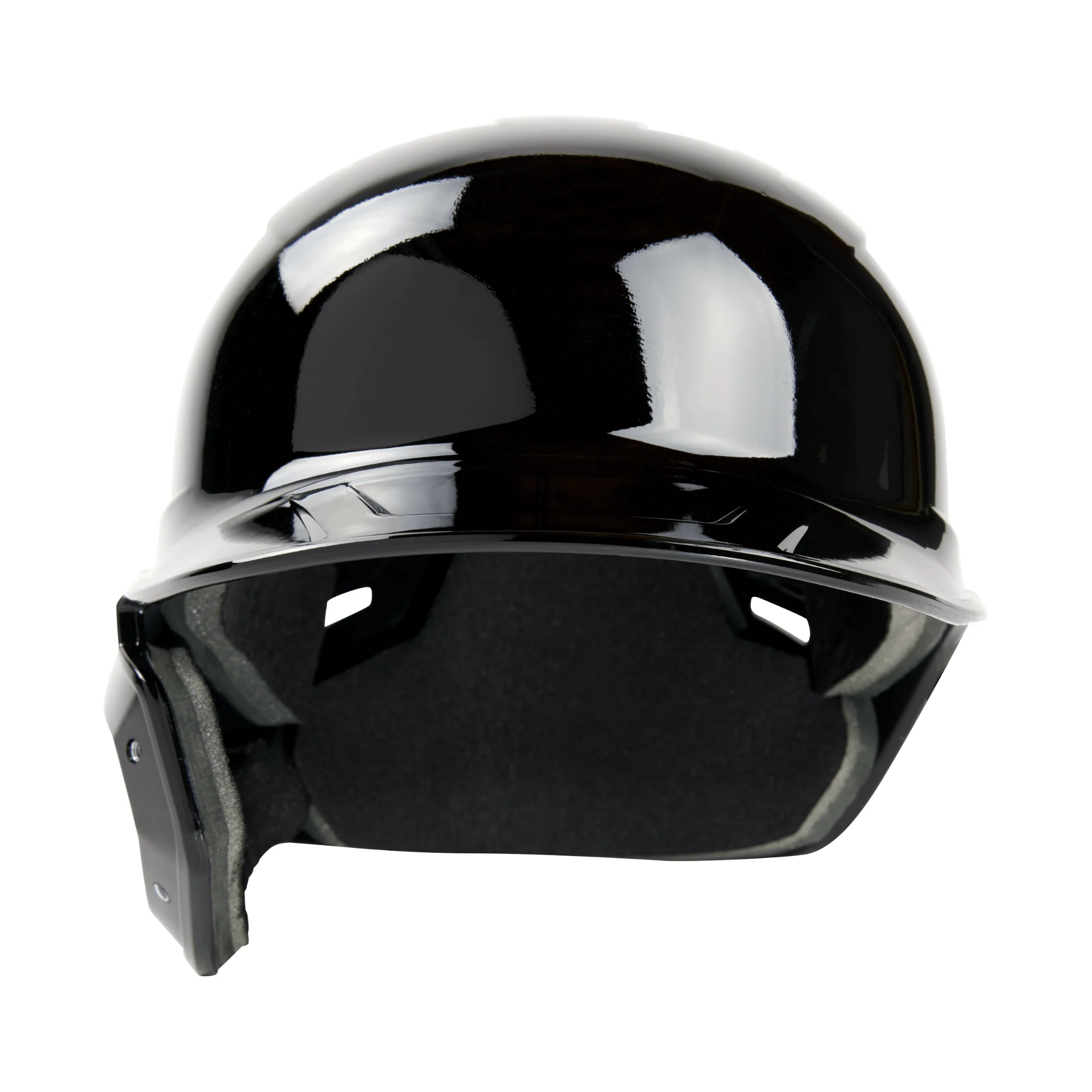 Rawlings MACH Single Ear Left Handed Batting Helmet - Gloss Black - Image 16