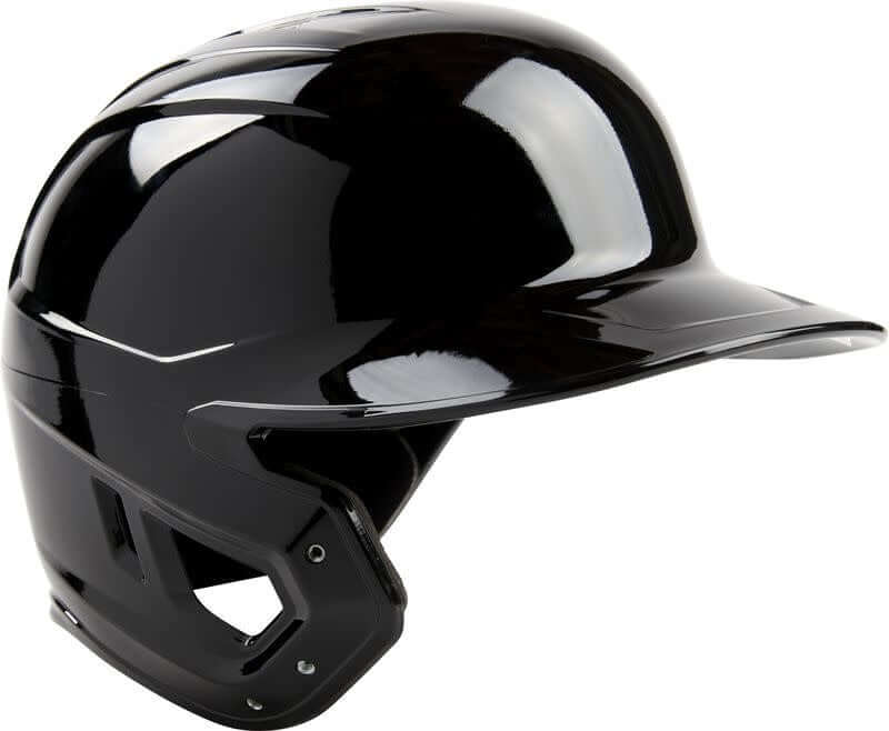 Rawlings MACH Single Ear Left Handed Batting Helmet - Gloss Black - Image 2